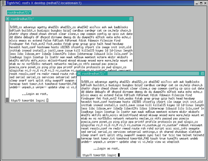 If SBUML is installed, clicking here will restore this full Linux runtime state