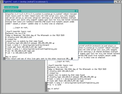 If SBUML is installed, clicking here will restore this full Linux runtime state